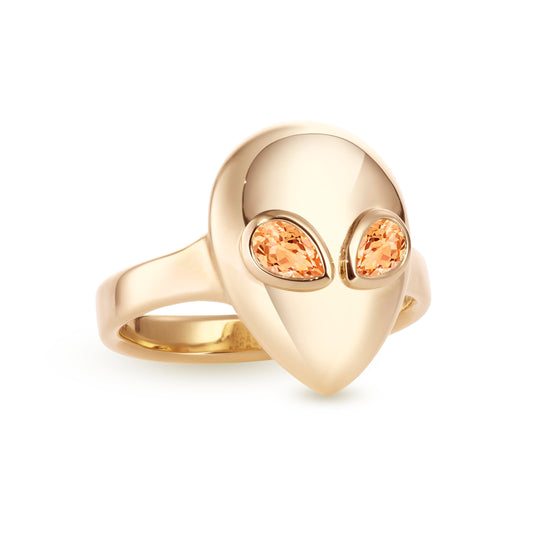 Alien-mini-ring-yellow-gold-with-orange-sapphire