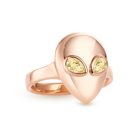 Alien-mini-ring-rose-gold-with-yellow-sapphire