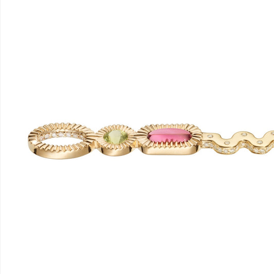 Magic-wand-pendant-stoned-yellow-gold-with-pink-tourmaline-peridot-and-diamond