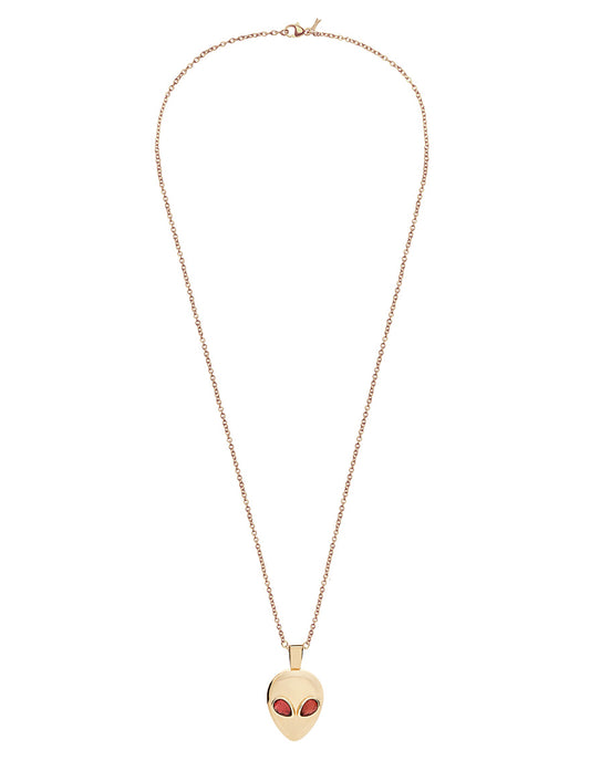 Alien-necklace-yellow-gold-with-pink-tourmaline