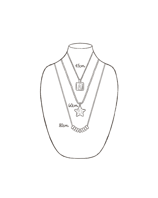 Pfefferminz necklace grape rose gold with malawi chalcedony