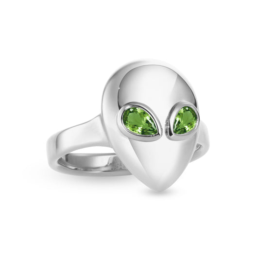 Alien-mini-ring-white-gold-with-green-tourmaline