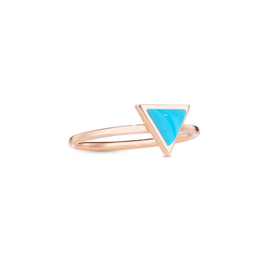 Triangle-sticker-ring-rose-gold-with-turquoise