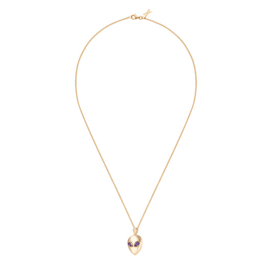 Alien_necklace_yellow_gold_with_amethyst