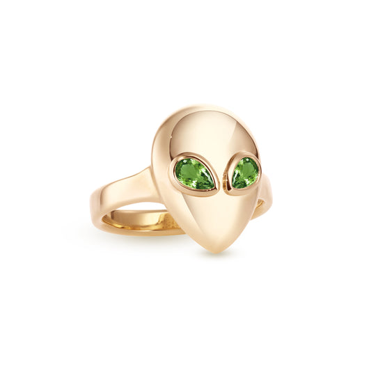 Alina_Abegg_Aliens_Alien_Mini_Ring_Yellow_Gold_Green_Tourmaline