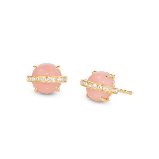 Alina_Abegg_Cosmic_Escape_Saturn_Studs_Stoned_Yellow_Gold_Pink_Opal_Diamond