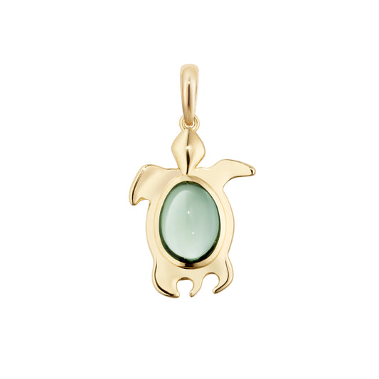Alina_Abegg_Soap_Opera_Tartaruga_Bubble_Pendant_Yellow_Gold_Green_Amethyst_Front