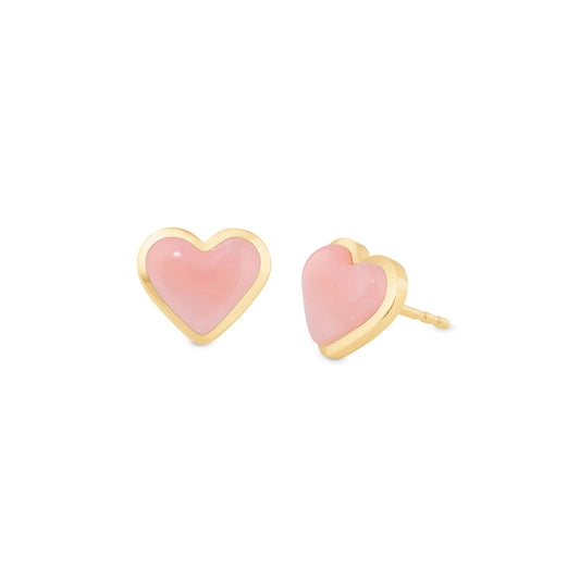 Alina_Abegg_Stuck_On_You_Love_Sticker_Studs_Yellow_Gold_Pink_Opal_Side
