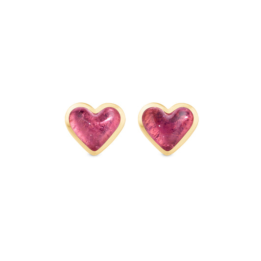 Alina_Abegg_Stuck_On_You_Love_Sticker_Studs_Yellow_Gold_Pink_Tourmaline