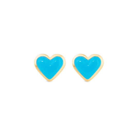 Alina_Abegg_Stuck_On_You_Love_Sticker_Studs_Yellow_Gold_Turquoise
