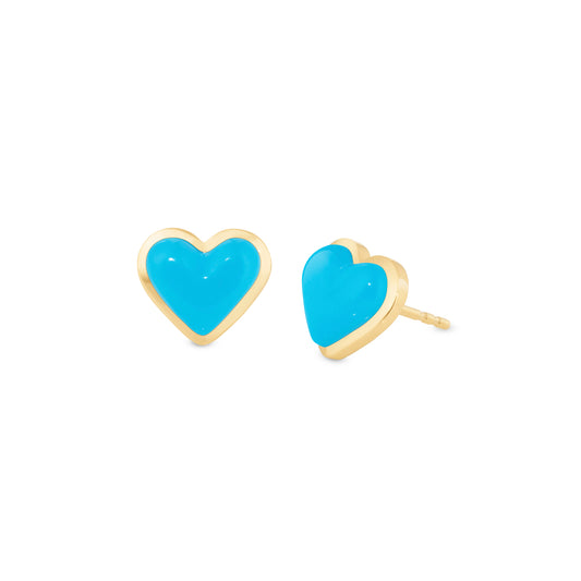 Alina_Abegg_Stuck_On_You_Love_Sticker_Studs_Yellow_Gold_Turquoise_Side