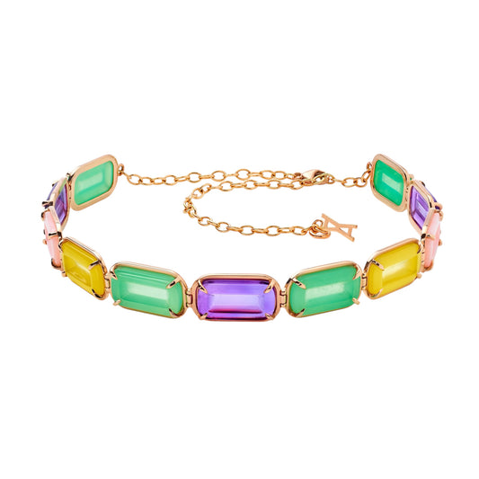 Alina_Abegg_Sugar_High_Pfefferminz_Choker_Rainbow_Rose_Gold_Multiple_Gemstones