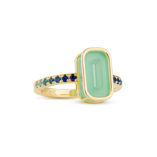 Alina_Abegg_Sugar_High_Pfefferminz_Mini_Ring_Kiwi_Stoned_Yellow_Gold_Chrysoprase_Sapphire
