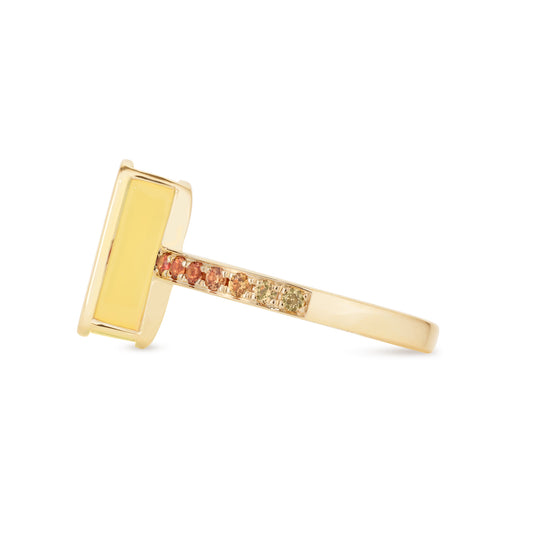 Alina_Abegg_Sugar_High_Pfefferminz_Mini_Ring_Lemon_Stoned_Yellow_Gold_Yellow_Agate_Sapphire_Side