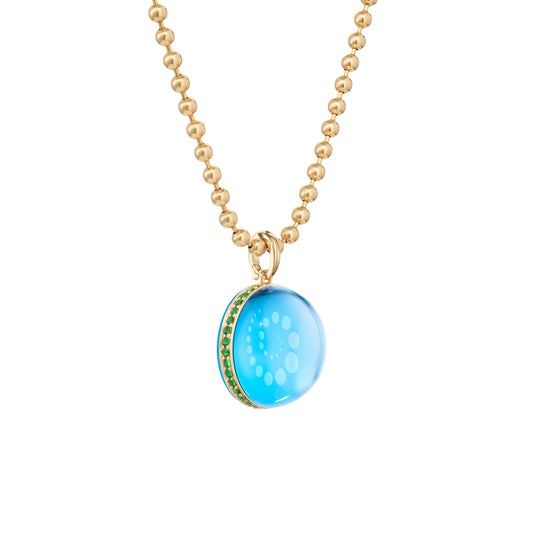 Bath-bubble-necklace-stoned-yellow-gold-with-blue-topaz-and-tsavorite3
