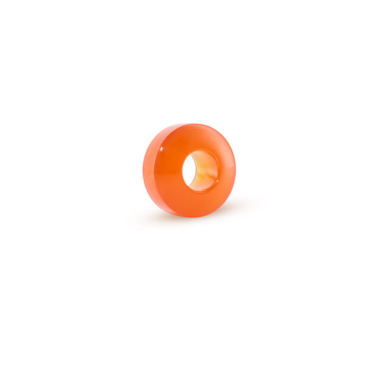 Candy bead persimmon red onyx