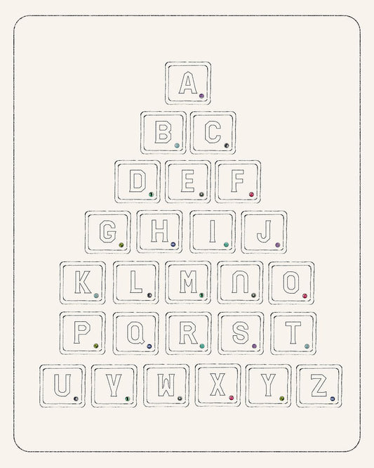 Letter-stoned-yellow-gold