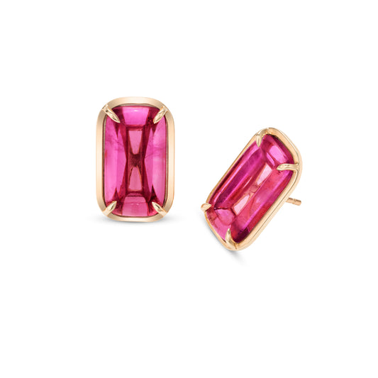 Pfefferminz-studs-cherry-yellow-gold-with-pink-tourmaline