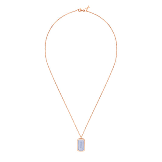 Pfefferminz_necklace_grape_rose_gold_with_chalcedony