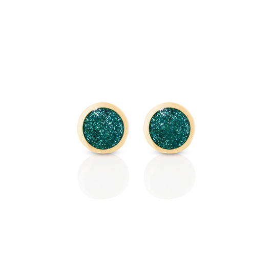 Circle-sticker-studs-yellow-gold-with-enamel