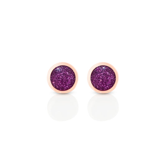 Circle-sticker-studs-rose-gold-with-enamel