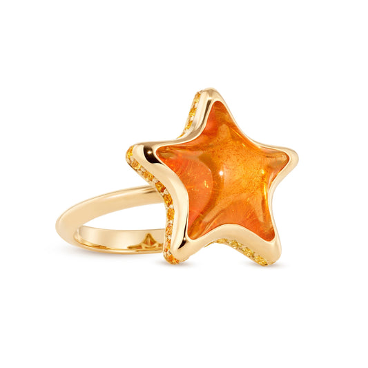 Starfish-bubble-mini-ring-stoned-neroli-dark-yellow-gold-with-mandarin-garnet-and-sapphire
